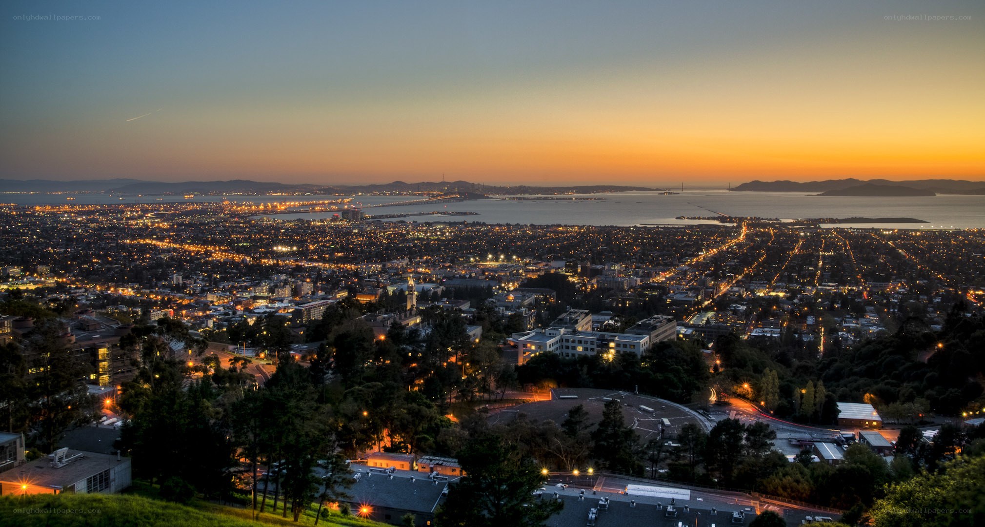 San Francisco at dusk