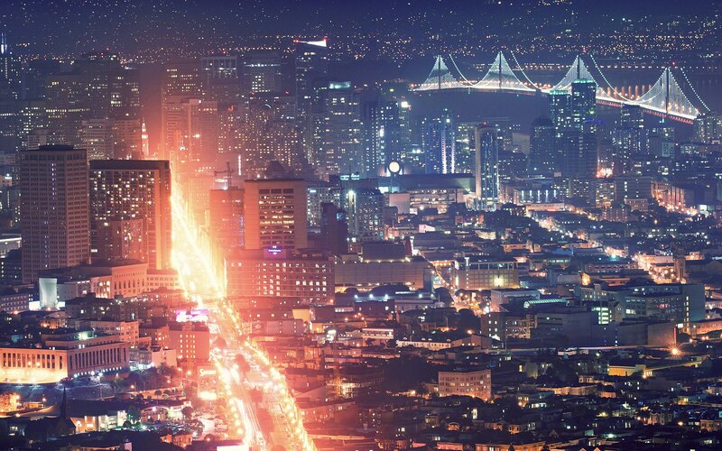 San Francisco at night