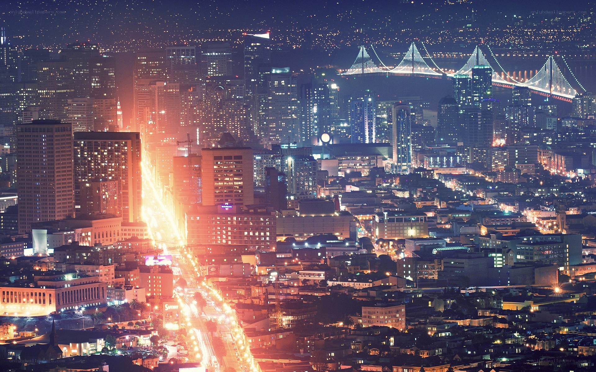 San Francisco at night