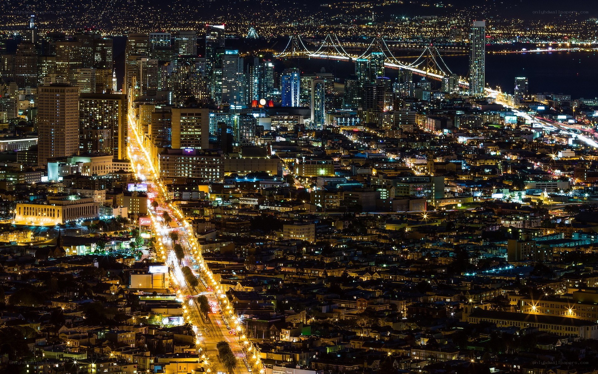 San Francisco at night