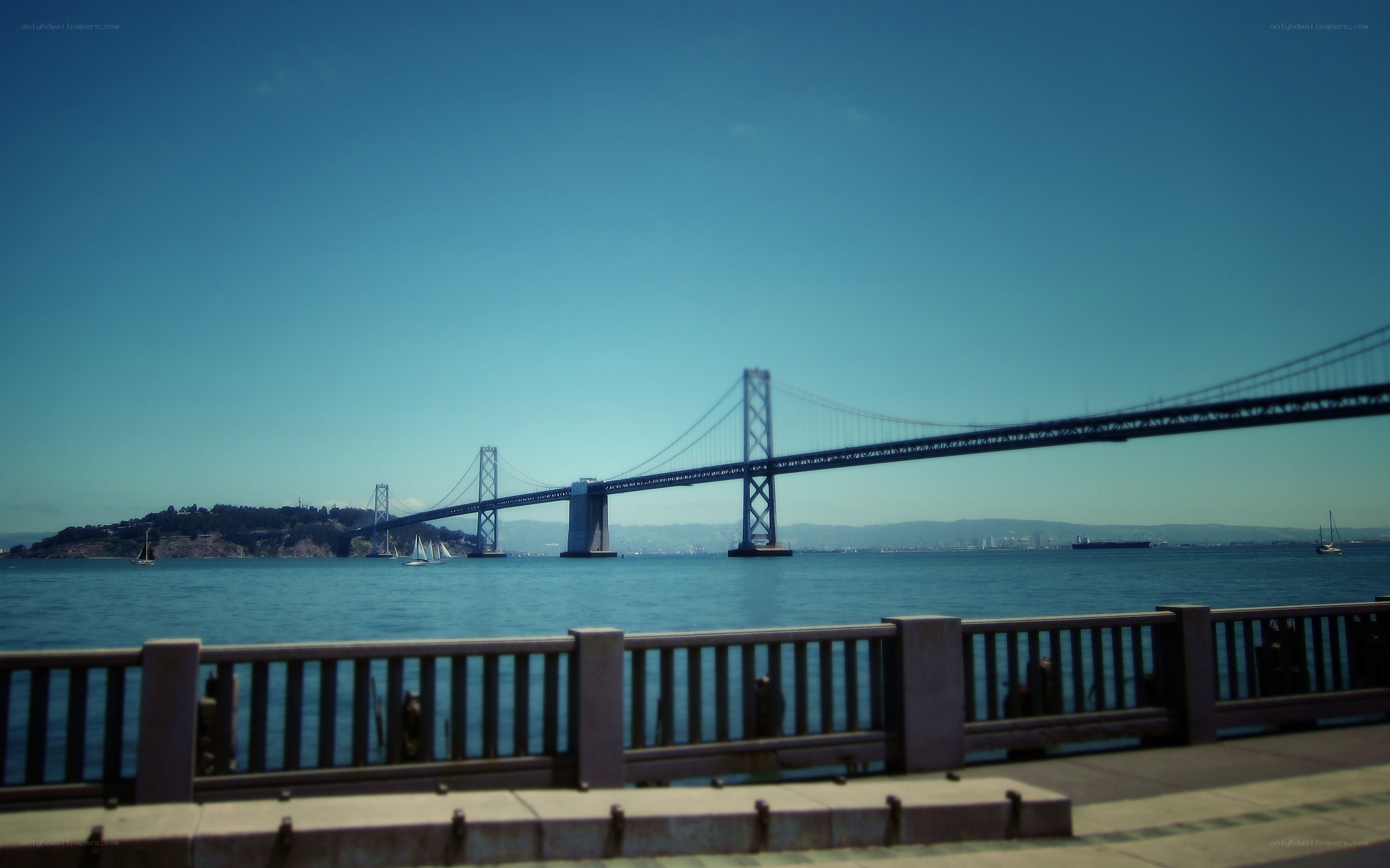 San Francisco Bay Bridge view