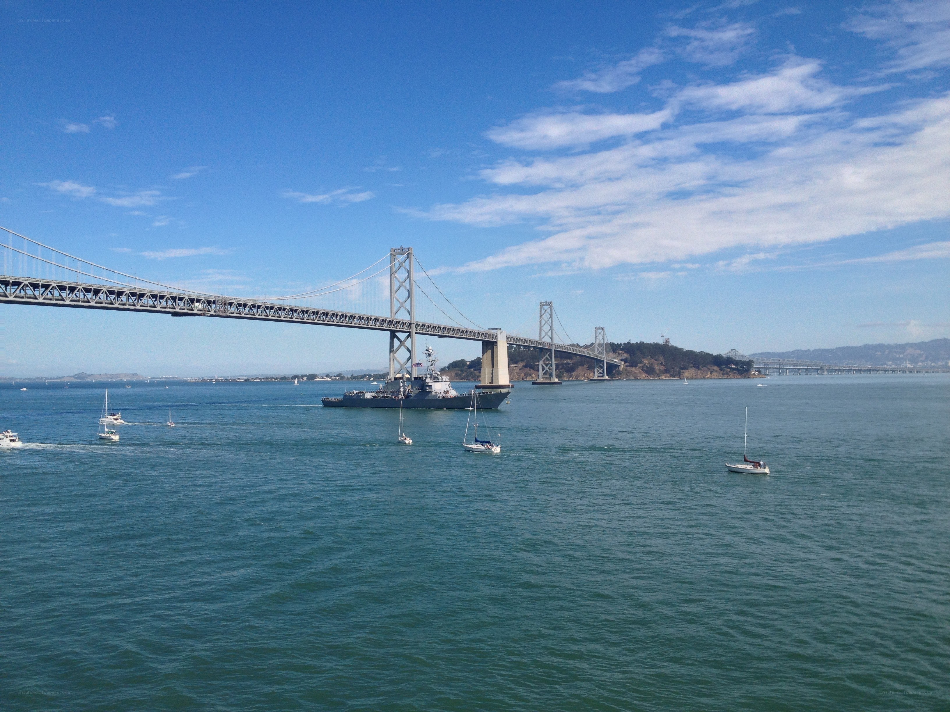 San Francisco Bay Bridge view