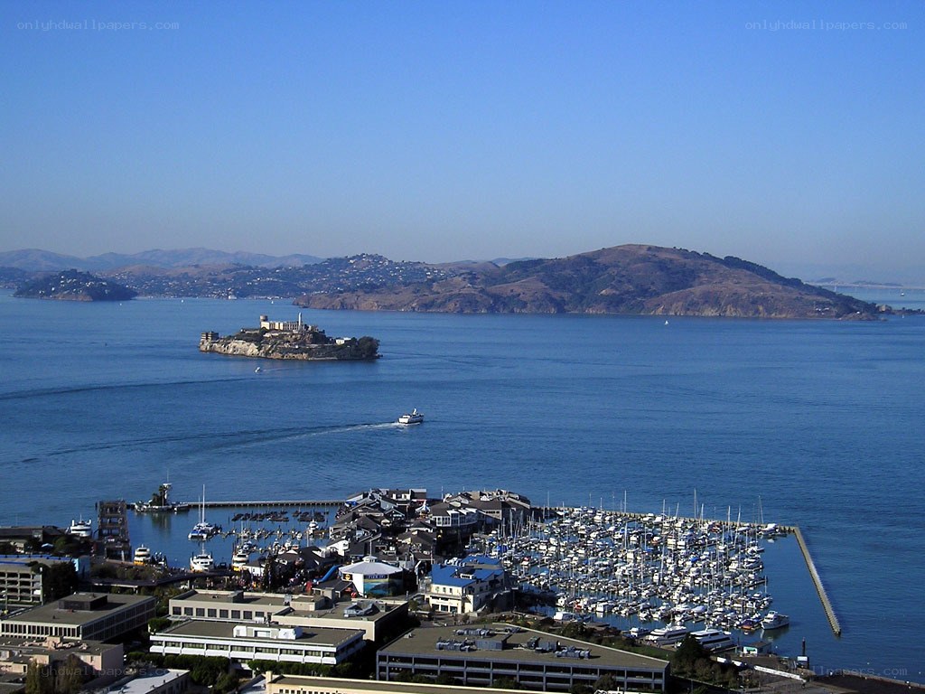 San Francisco Bay with Alcatraz