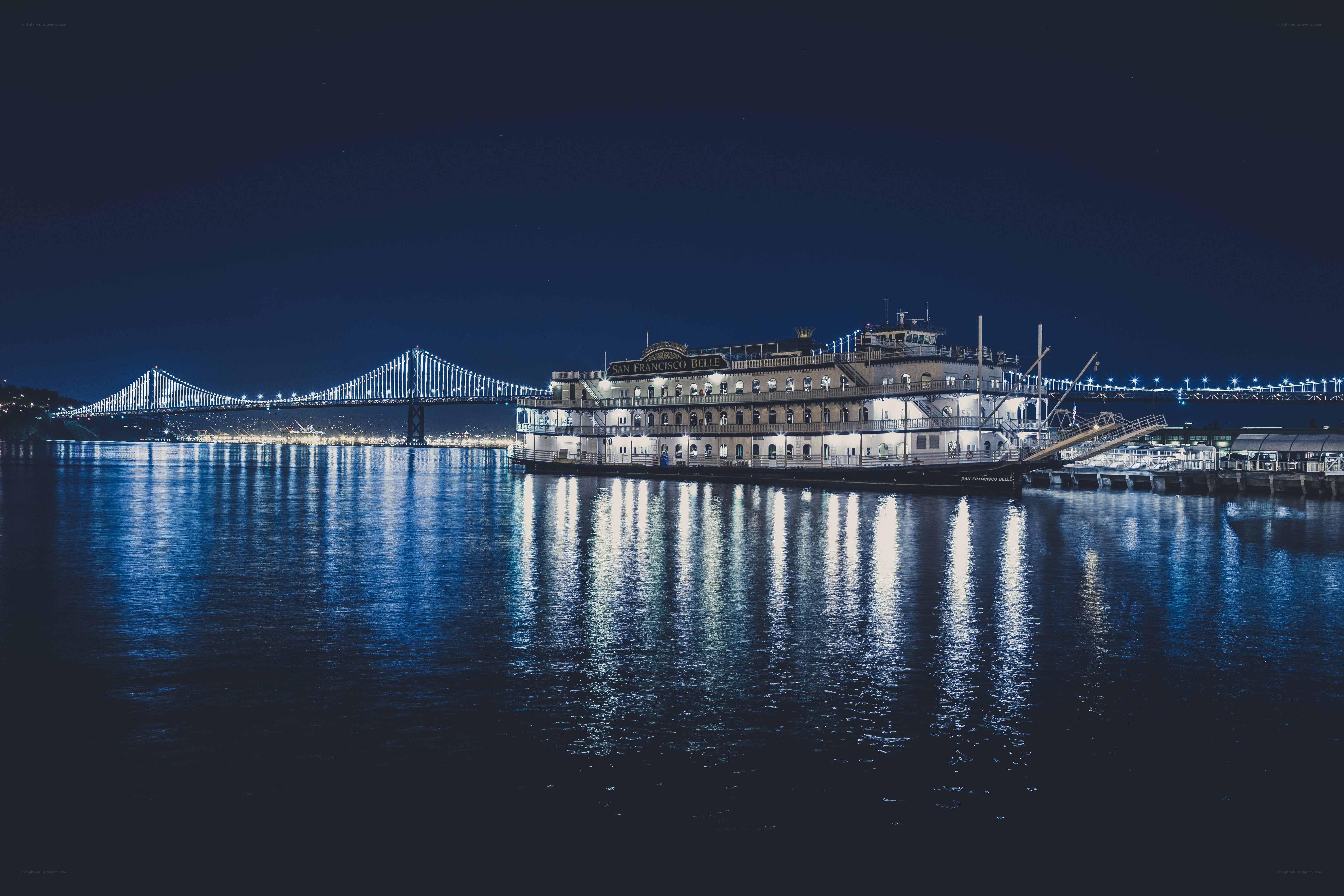 San Francisco Belle at night
