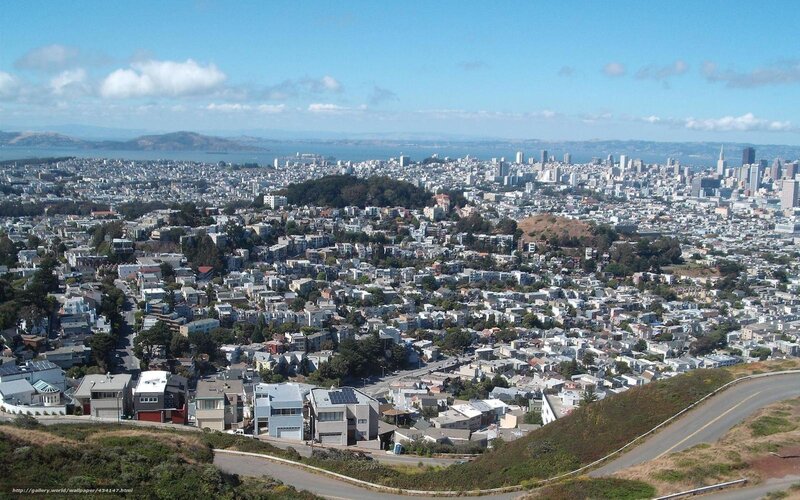 San Francisco Cityscape — Blue, Serene, Afternoon
