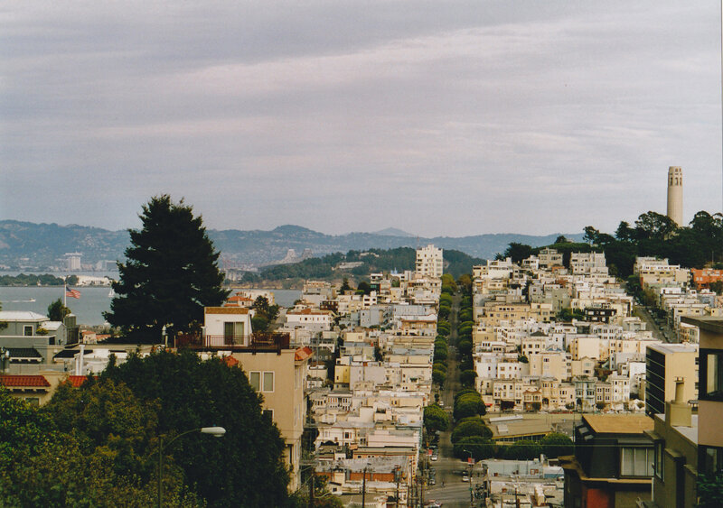 San Francisco Cityscape — Gray, Overcast