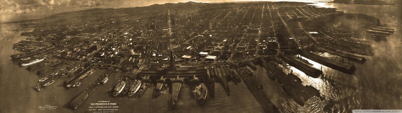San Francisco in ruins