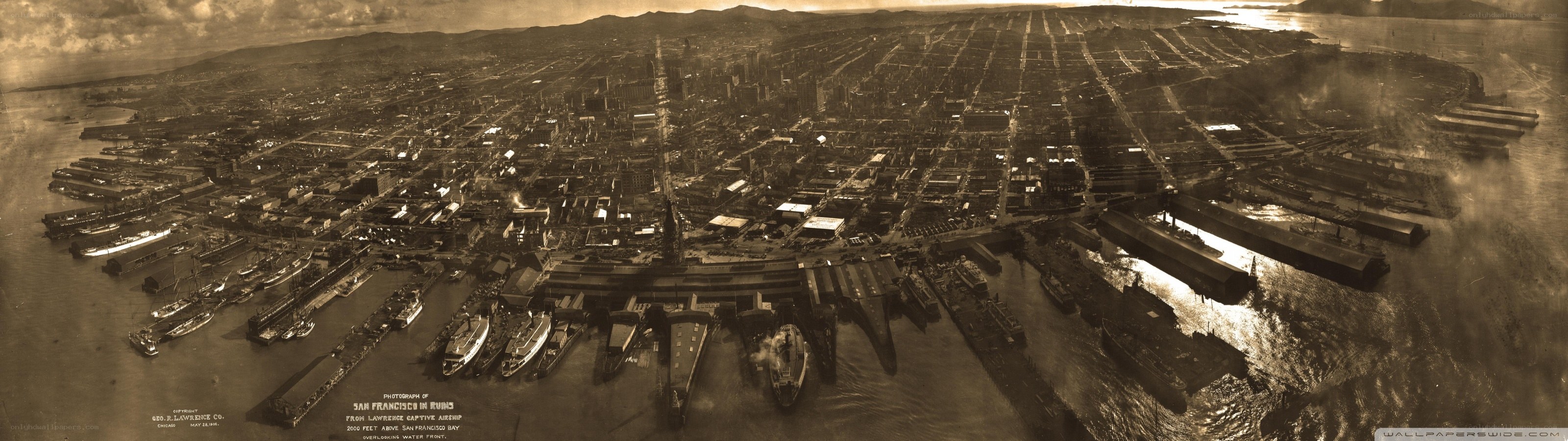 San Francisco in ruins