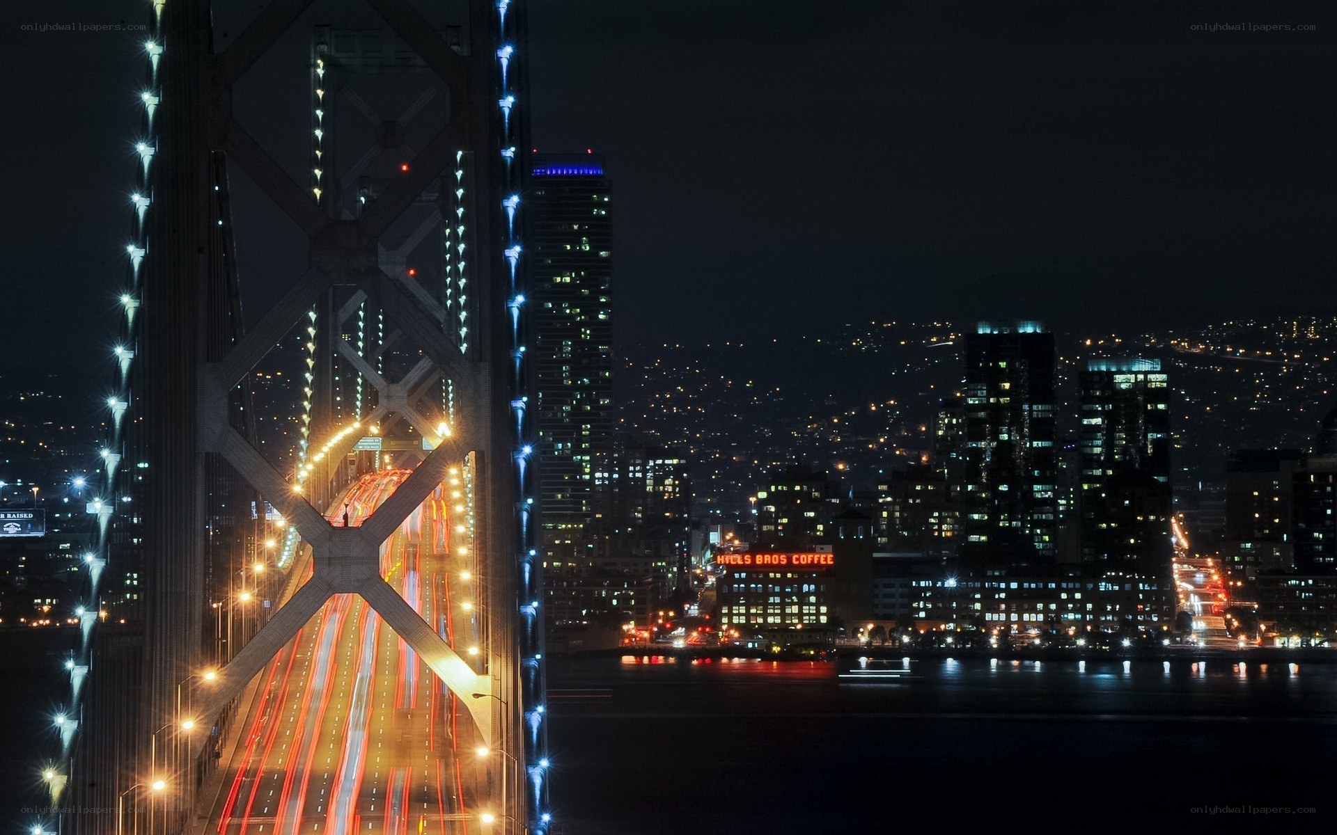 San Francisco night skyline