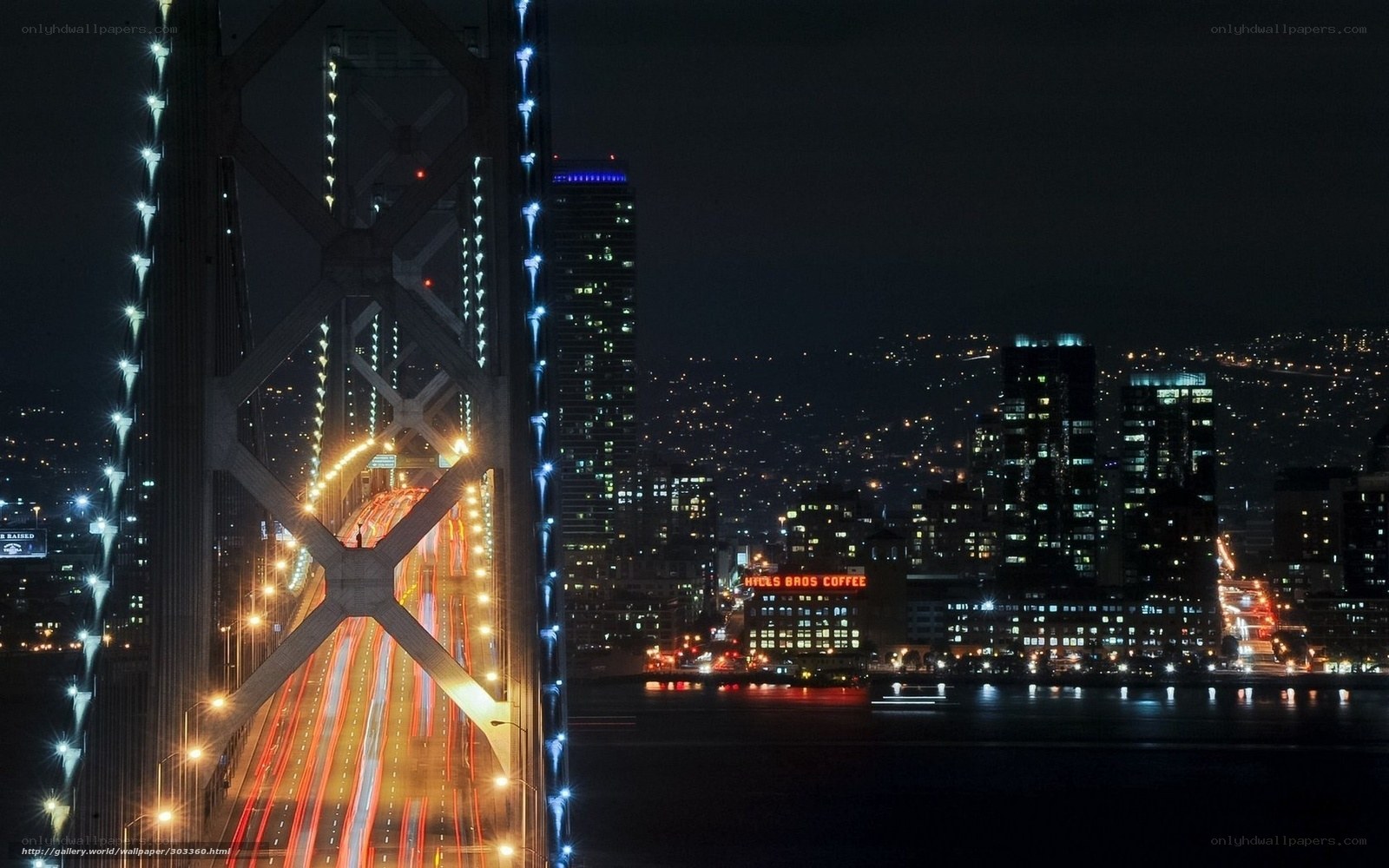 San Francisco night skyline