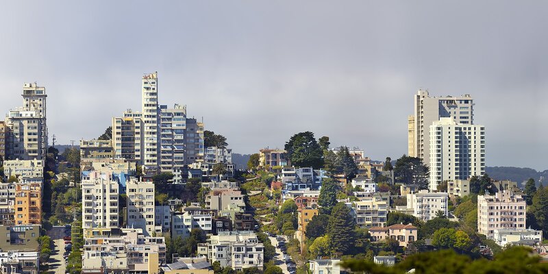 San Francisco residential skyline