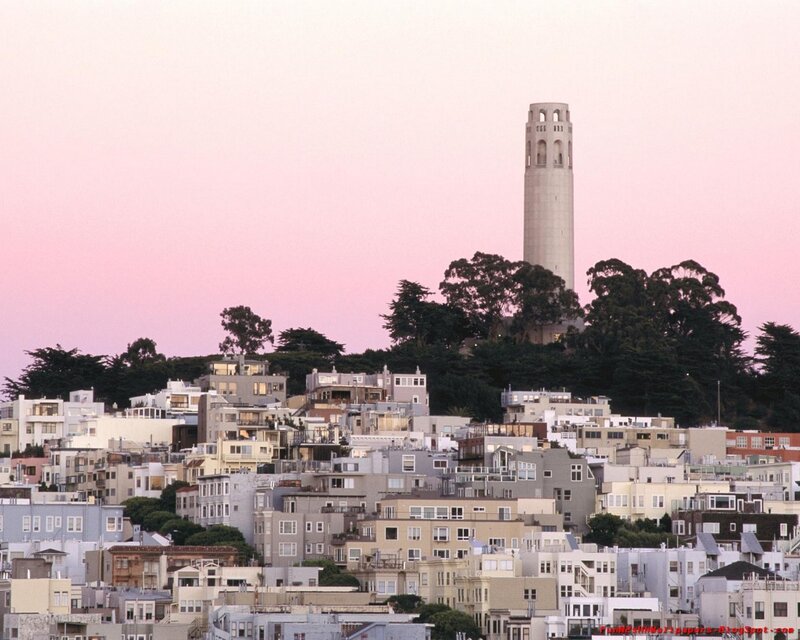 San Francisco skyline at dusk