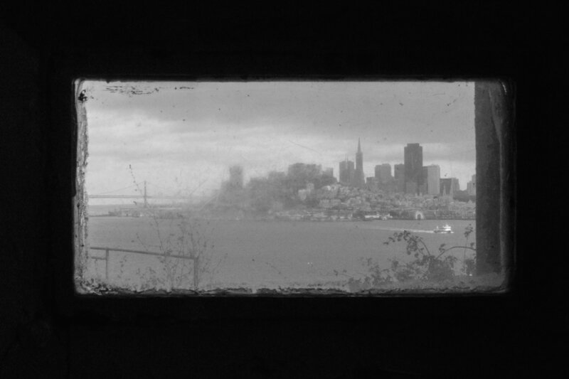 San Francisco Skyline — Black, Somber
