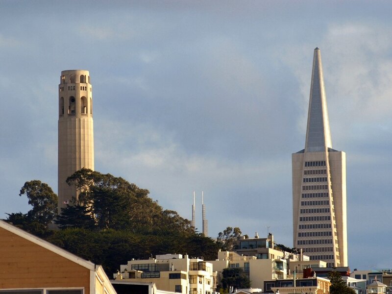 San Francisco Skyline — Blue, Calm