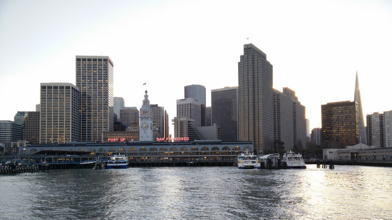 San Francisco Skyline — Gray, Calm