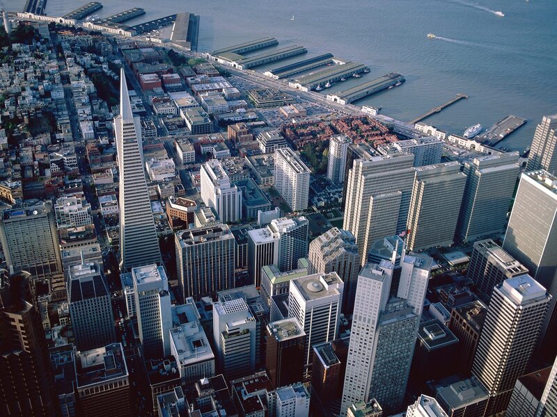 San Francisco Skyline — Gray, Urban, Afternoon