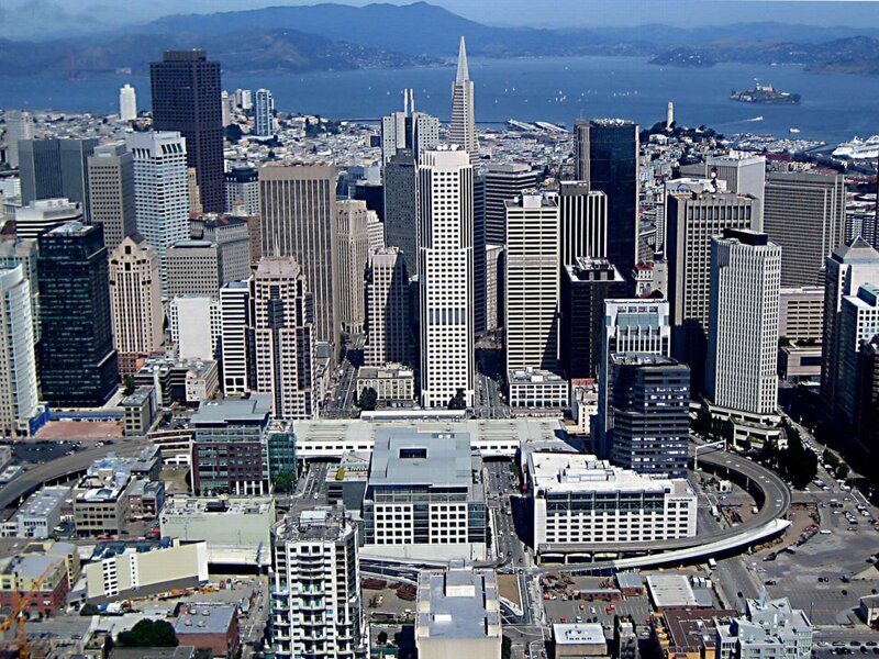 San Francisco Skyline — Gray, Urban