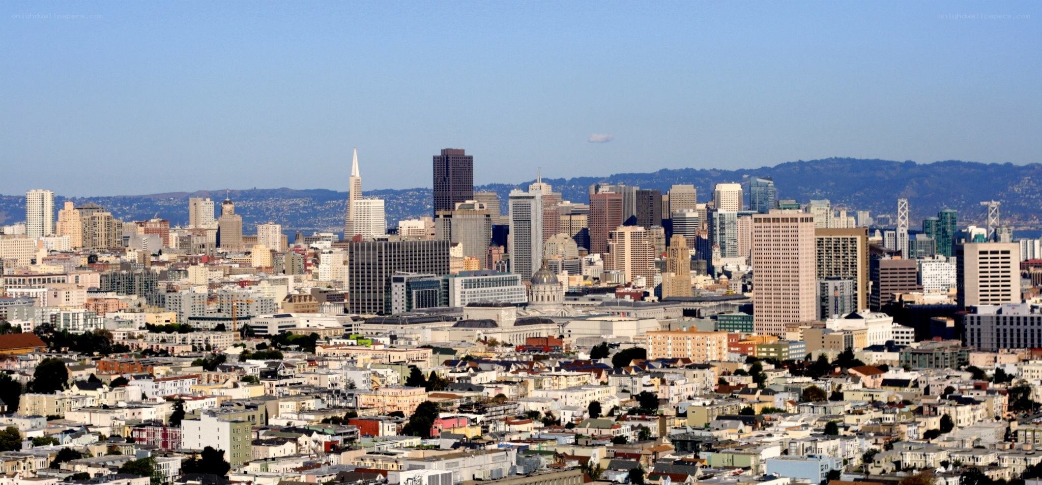San Francisco skyline view