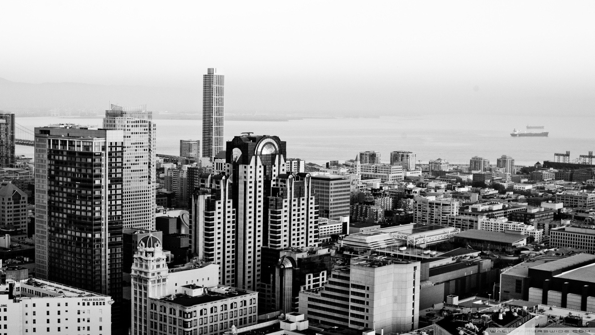 San Francisco skyline view
