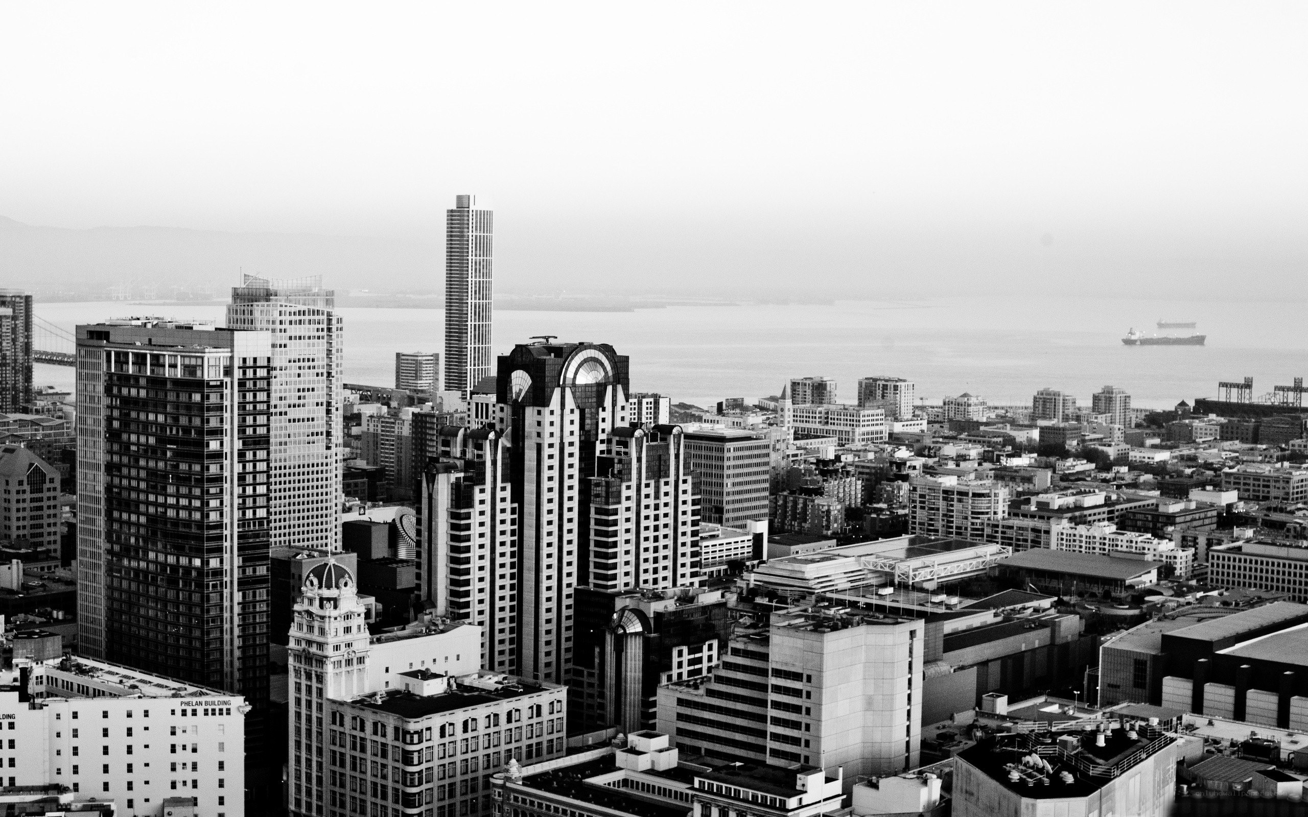 San Francisco skyline view