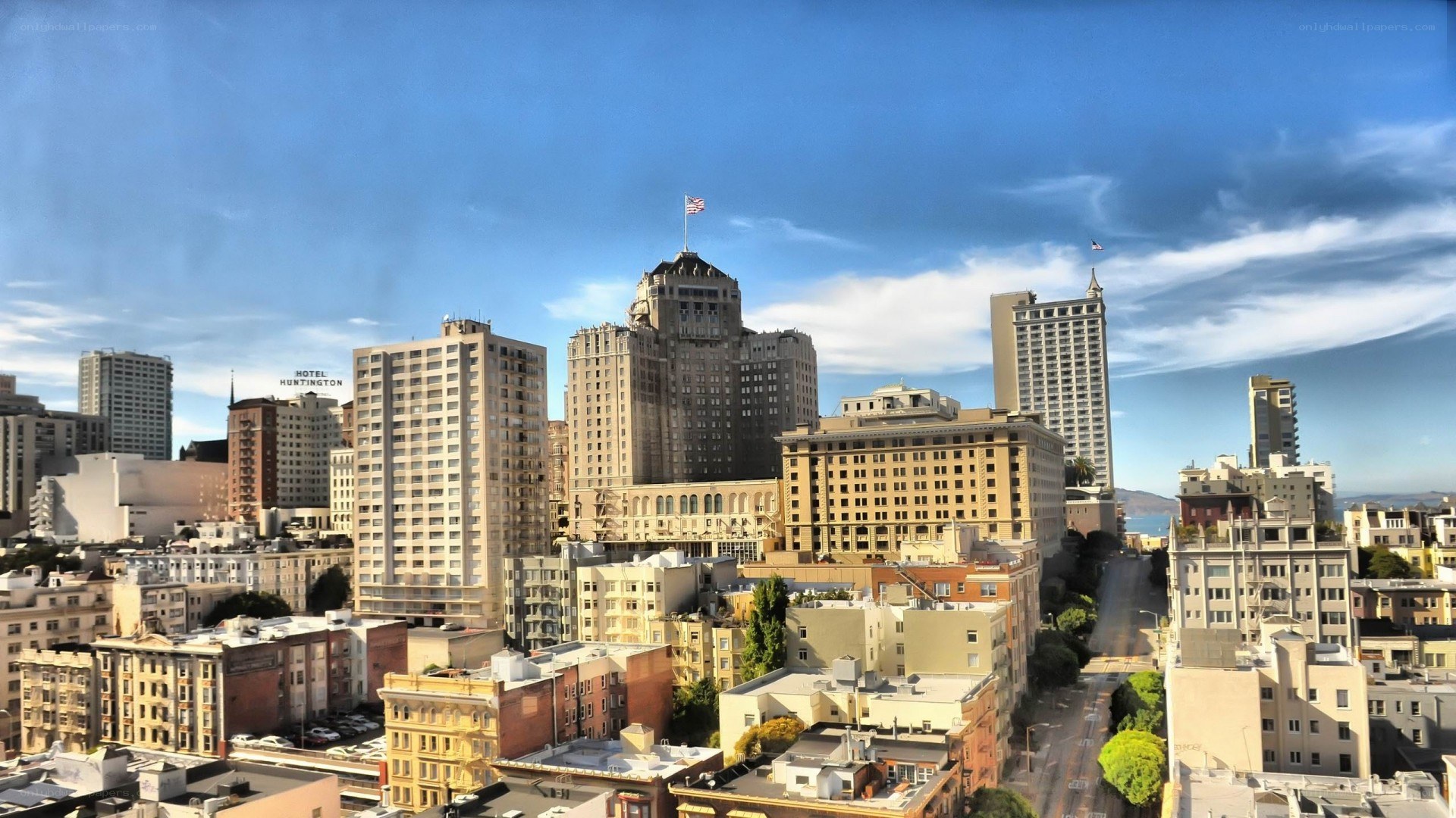 San Francisco skyline view