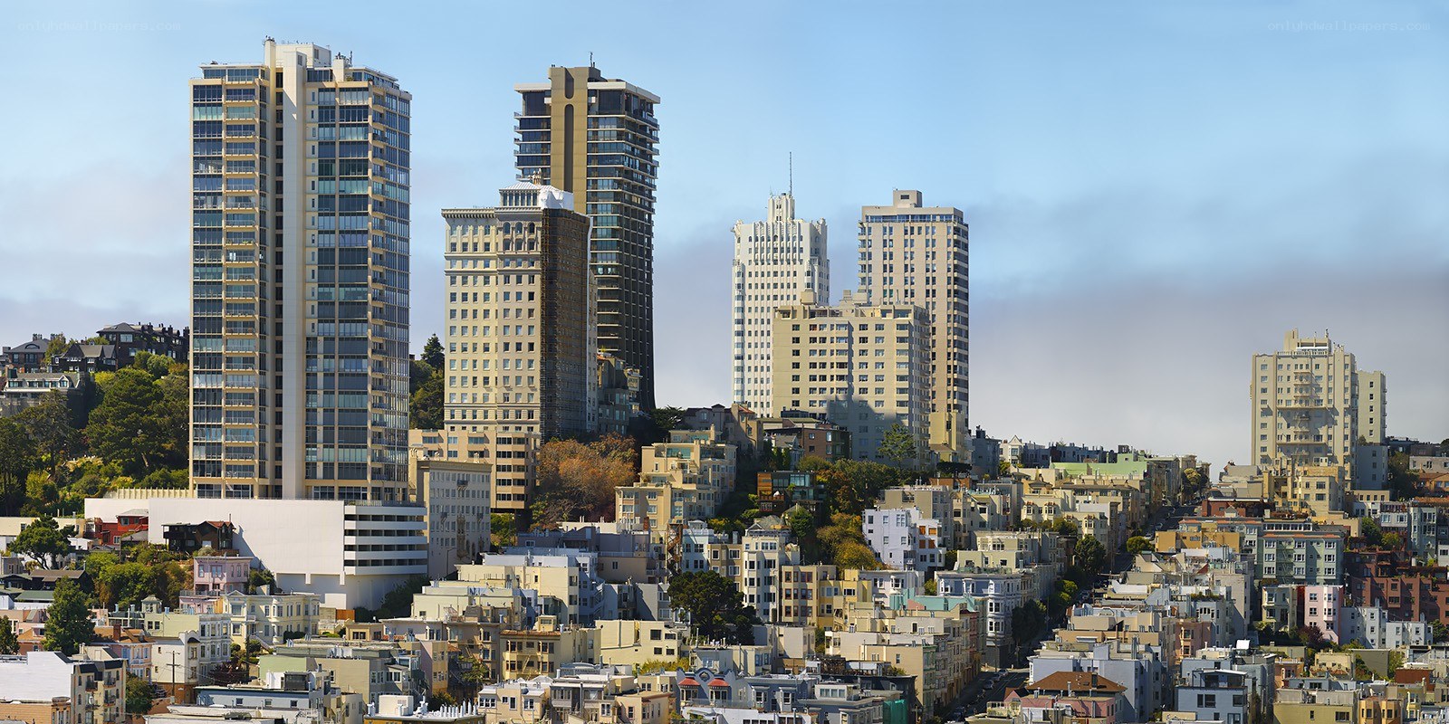 San Francisco skyline view