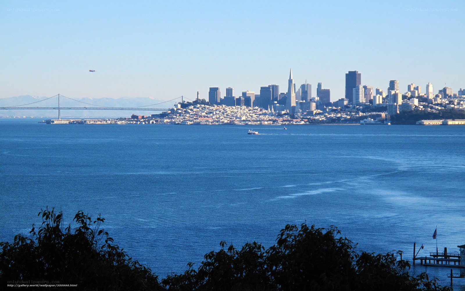 San Francisco skyline view