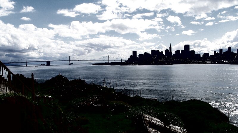 San Francisco skyline with Bay Bridge