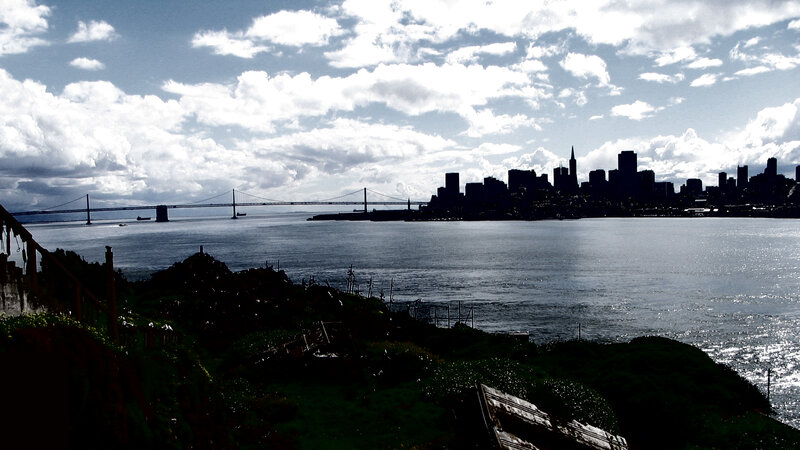 San Francisco skyline with Bay Bridge