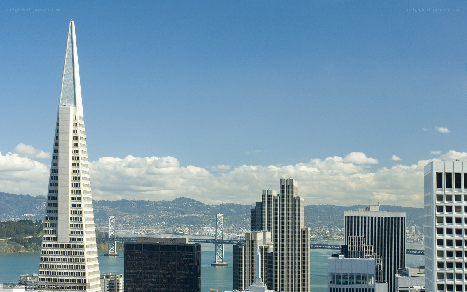 San Francisco skyline with Transamerica Pyramid