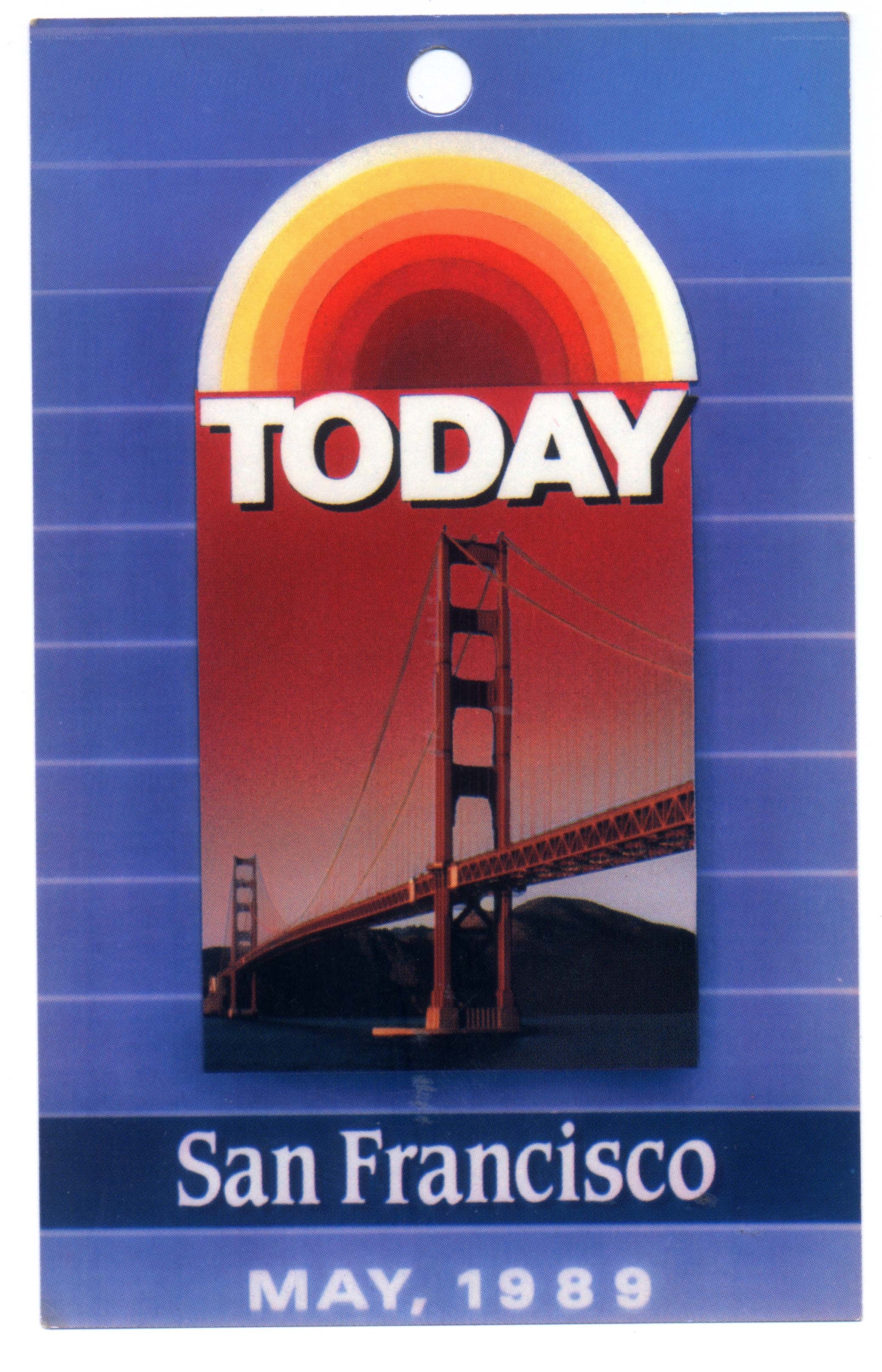 San Francisco souvenir tag