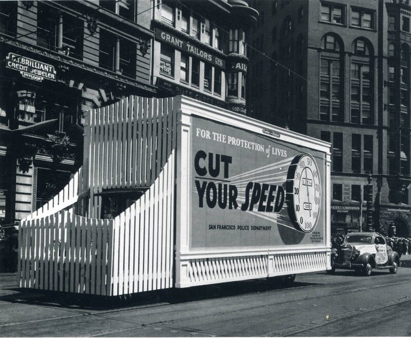 San Francisco speed safety truck