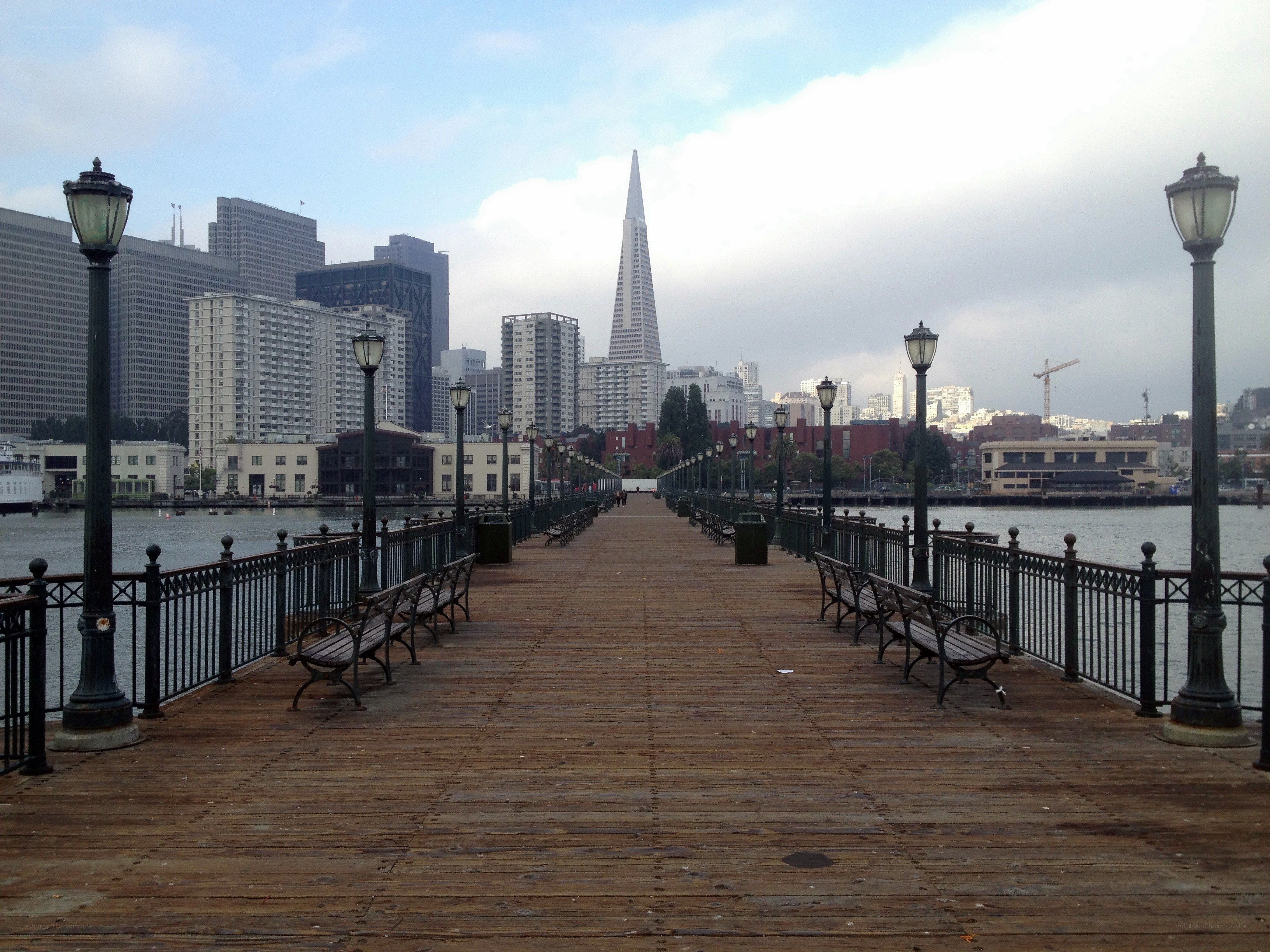 San Francisco waterfront pier