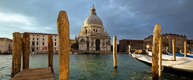 San Giorgio Maggiore Church — Blue, Dramatic
