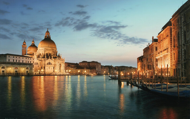 San Giorgio Maggiore Church — Blue, Serene