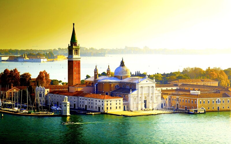 San Giorgio Maggiore Church — Yellow