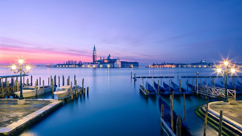 San Giorgio Maggiore Island — Blue