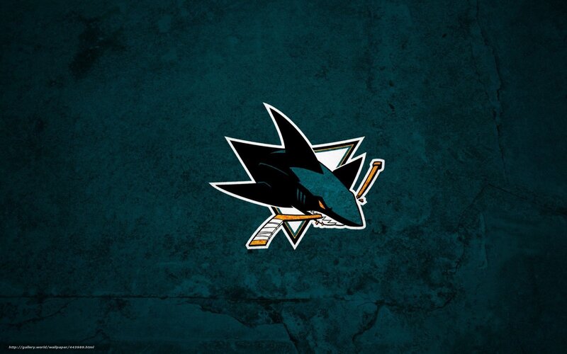 San Jose Sharks logo wallpaper