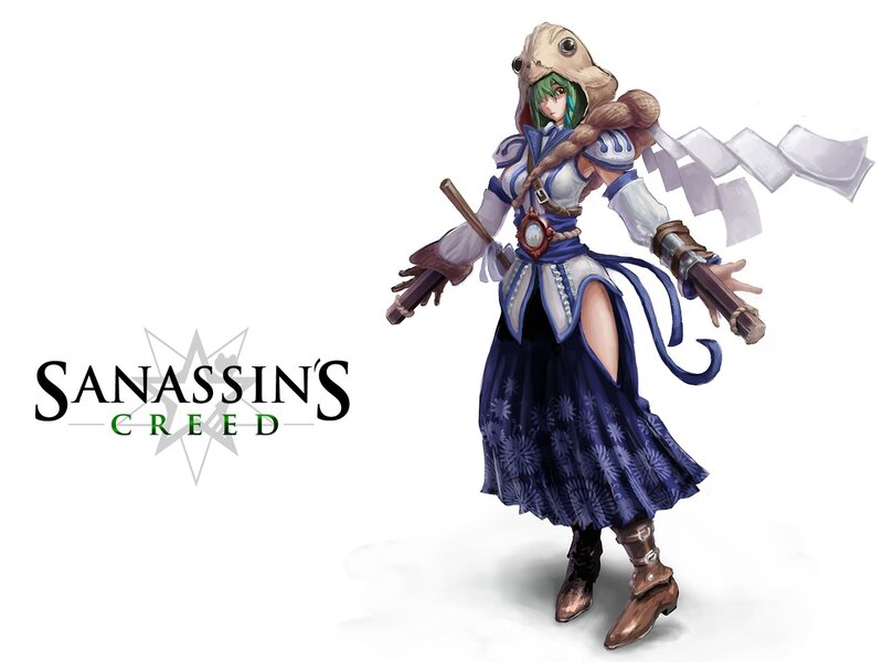 Sanassins Creed character art