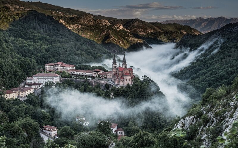 Sanctuary in Mountain Valley — Green