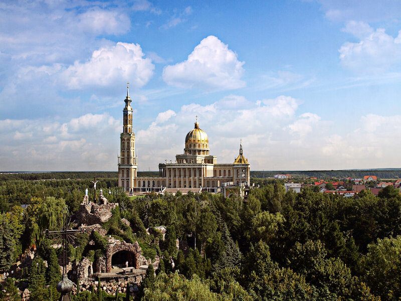 Sanctuary with Golden Dome