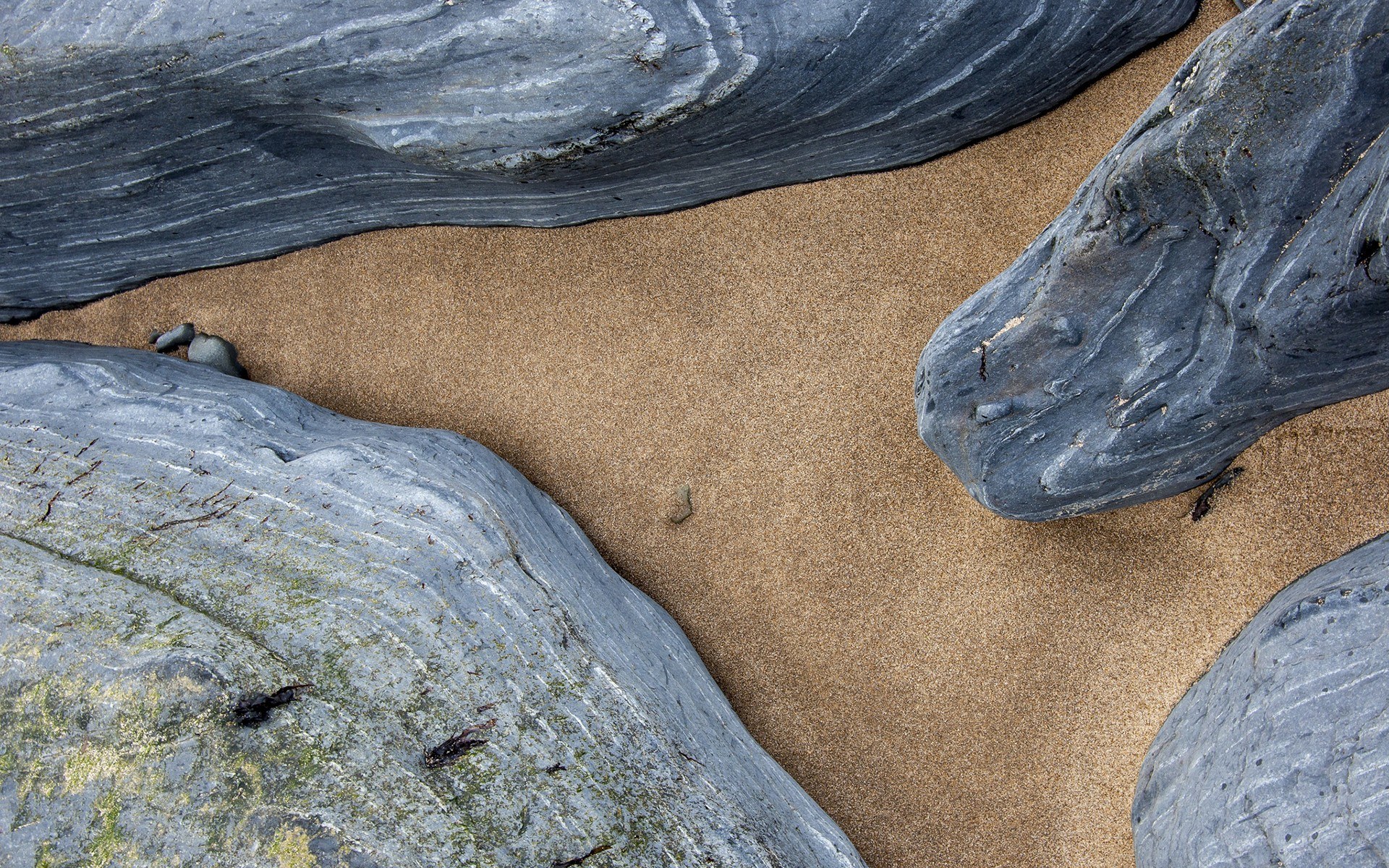sand and rock formations