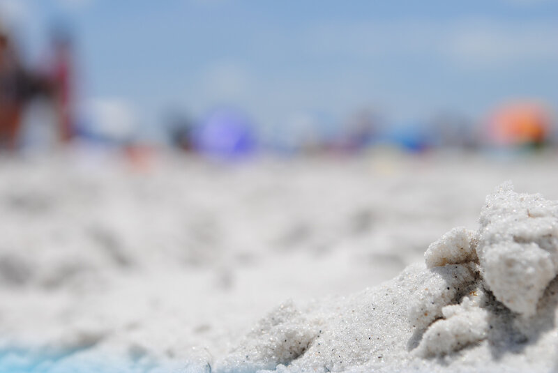 sand at the beach