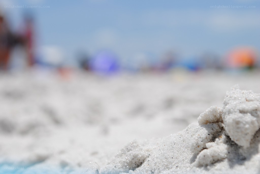 sand at the beach
