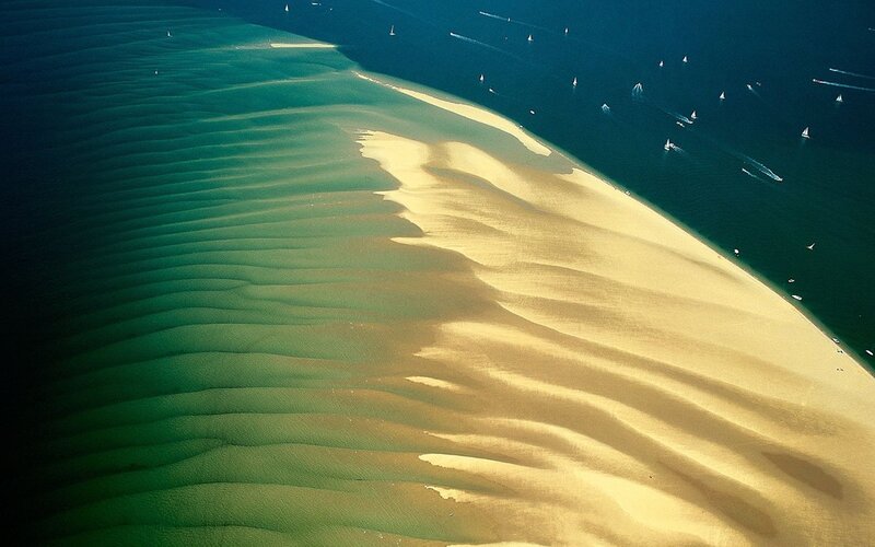 Sand Dune at Coastline