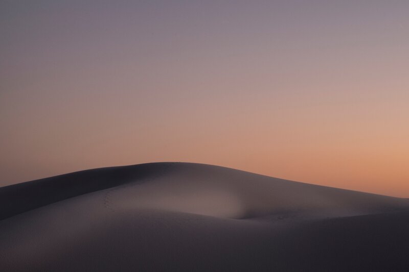 Sand Dune at Dusk