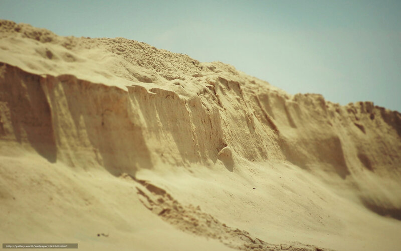 sand dune cliff face