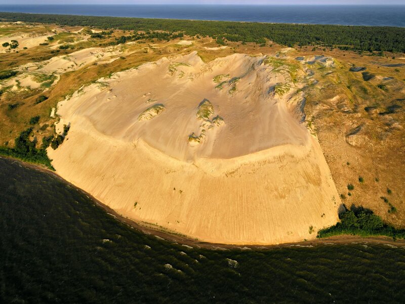 Sand Dune Formation — Beige