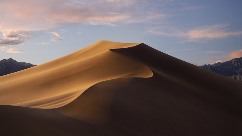 Sand Dune in Desert — Brown