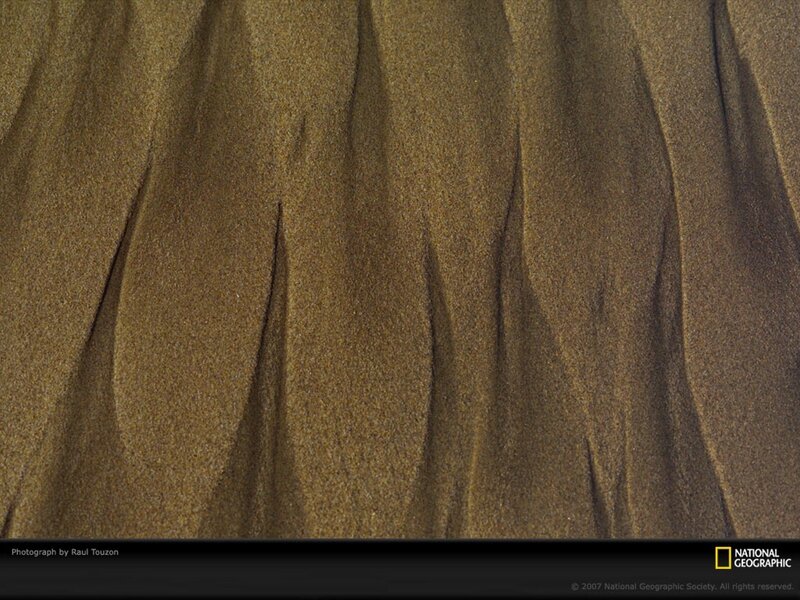 Sand dune patterns